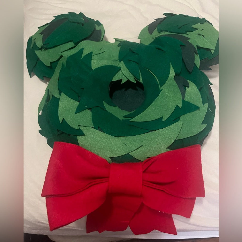 Mickey Mouse Felt Wreath